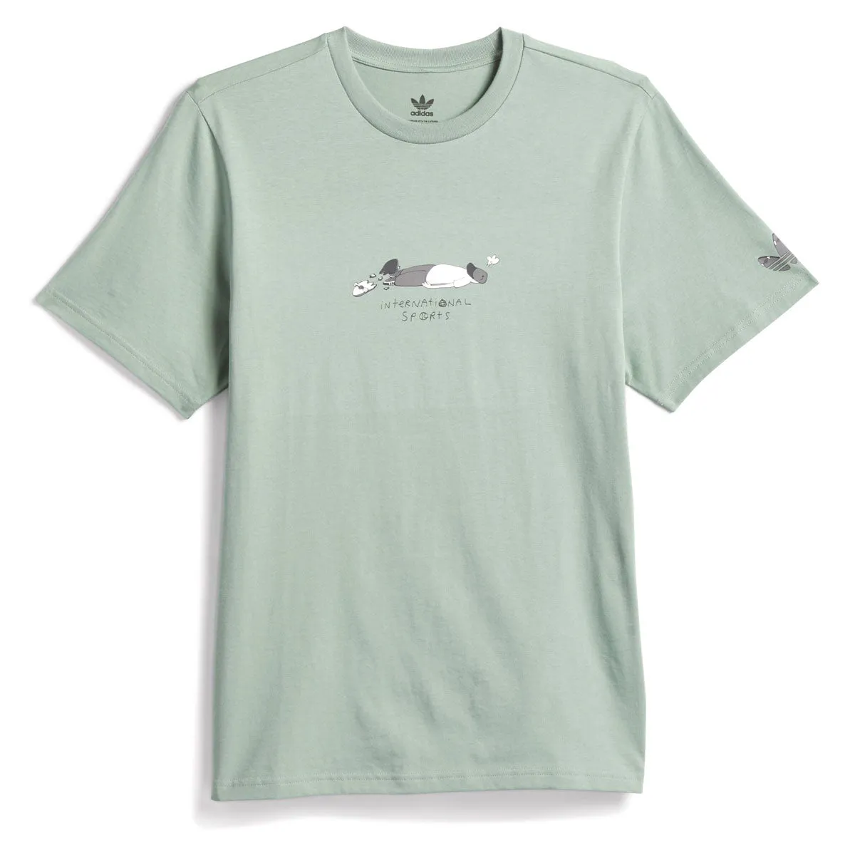 Magic: The Gathering Adidas HJ Defeat T-Shirt - Silver Green Safety Equipment