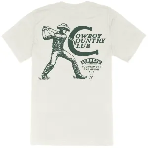 Magic: The Gathering Sendero Cowboy Country Club T-Shirt - Vintage White Entertainment