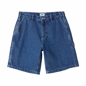 Magic: The Gathering Obey Big Wig Denim Carpenter Shorts - Stone Wash Indigo Memorabilia