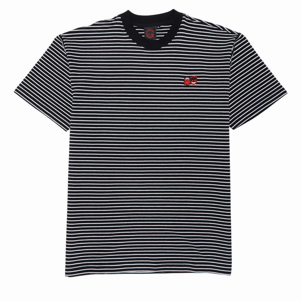 Magic: The Gathering Spitfire Eternal Emb Stripe T-Shirt - Black/White/Red Stickers