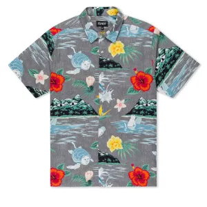 Makeup Removers RIPNDIP Islanders Button Up Shirt - Charcoal Medical Uniforms