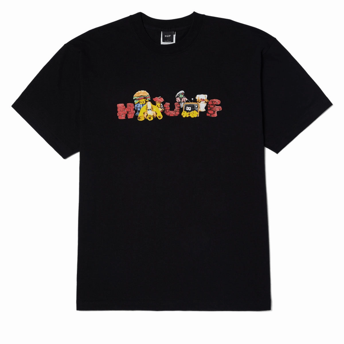 Makeup Removers HUF Havecooth T-Shirt - Black Puzzles
