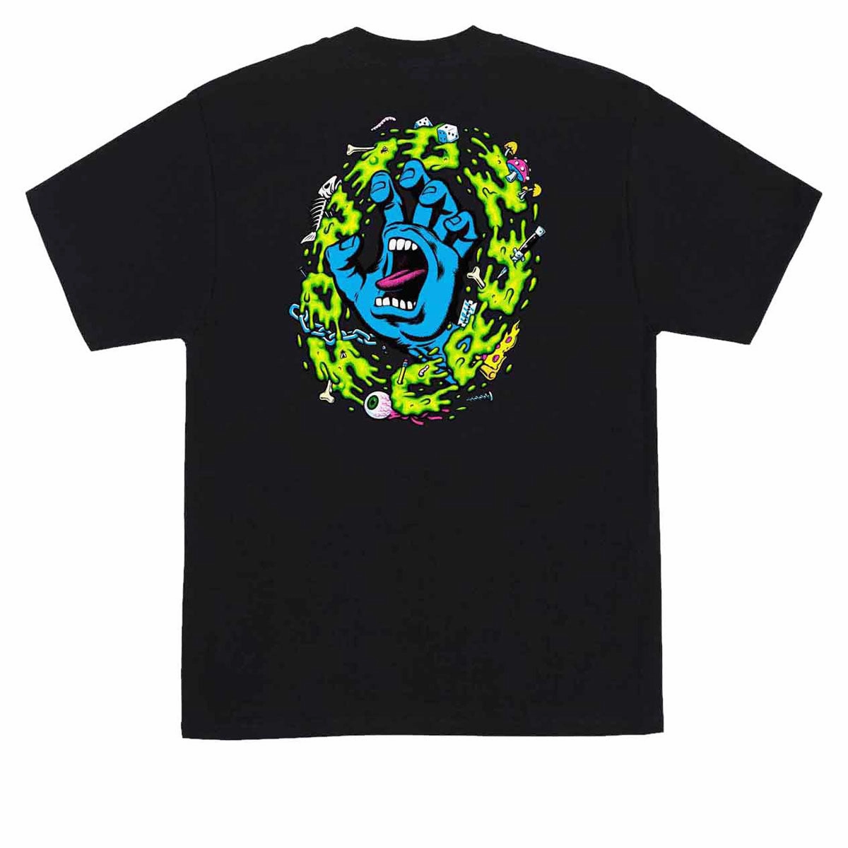Makeup Removers Santa Cruz Slime Scream T-Shirt - Black Personal Care
