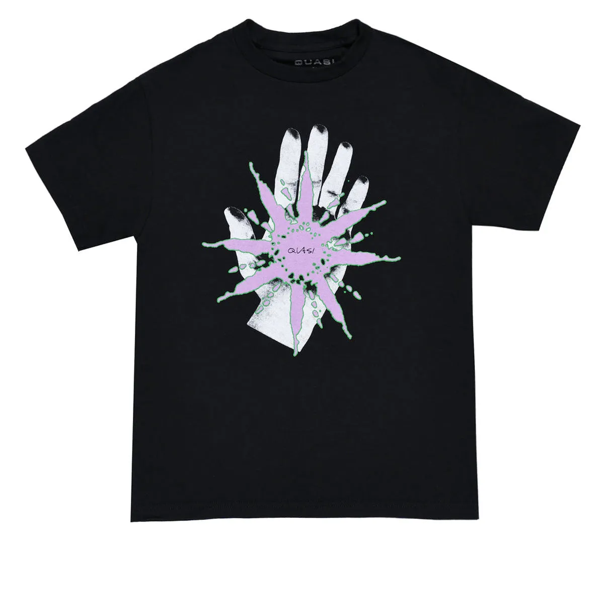 Maps Quasi Handsfree T-Shirt - Black Unisex Clothing