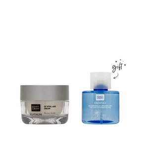 MartiDerm Platinum Gf Vital-Age Cream   Free Micellar Bundle