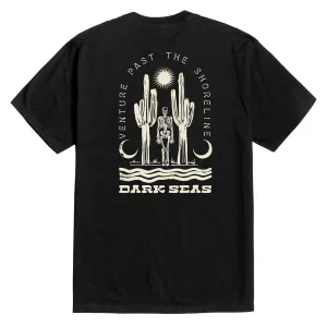 Maximalist Fashion Dark Seas Marooned T-Shirt - Black Passport Holders