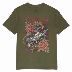 Maximalist Fashion DGK Infinity T-Shirt - Military Green Electrical Supplies