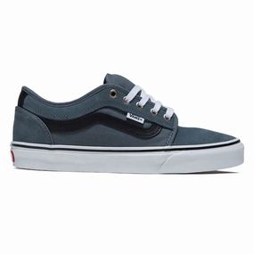 Medical Supplies Vans Skate Chukka Low Sidestripe Shoes - Black/Slate Blue Scarves