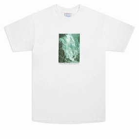 Medical Uniforms Sci-Fi Fantasy Waterfall T-Shirt - White Silk Fabric