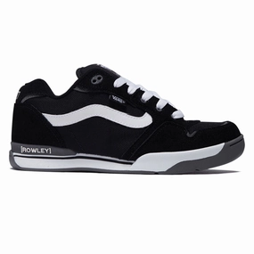Medical Uniforms Vans Rowley XLT Shoes - Black/White 2025 Dolls
