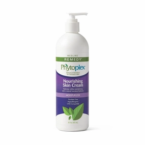 Medline Remedy Phytoplex Nourishing Skin Moisturizer: 16 oz Pump Bottle White
