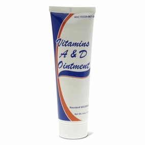 Medline Vitamin A & D Ointment: 4 oz, 1 Count