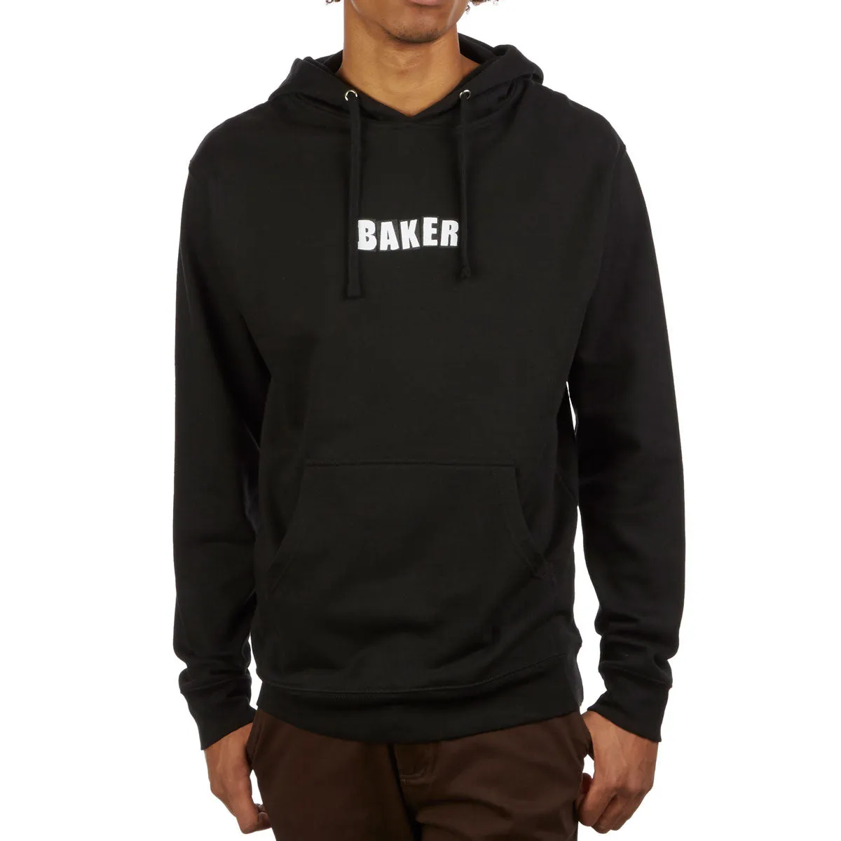 Memorabilia Baker Brand Logo Hoodie - Black Oil
