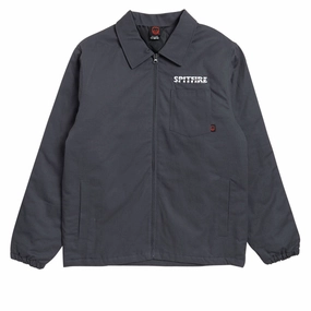 Memorabilia Spitfire Burnout Jacket - Charcoal DVDs