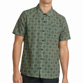 Memorabilia Volcom Ridgestone Shirt - Light Olive Running Shoes