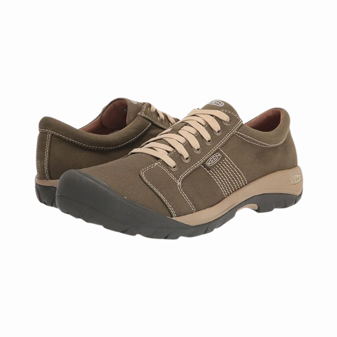 Men's Austin Canvas - Military Olive/Safari (Regular Width)