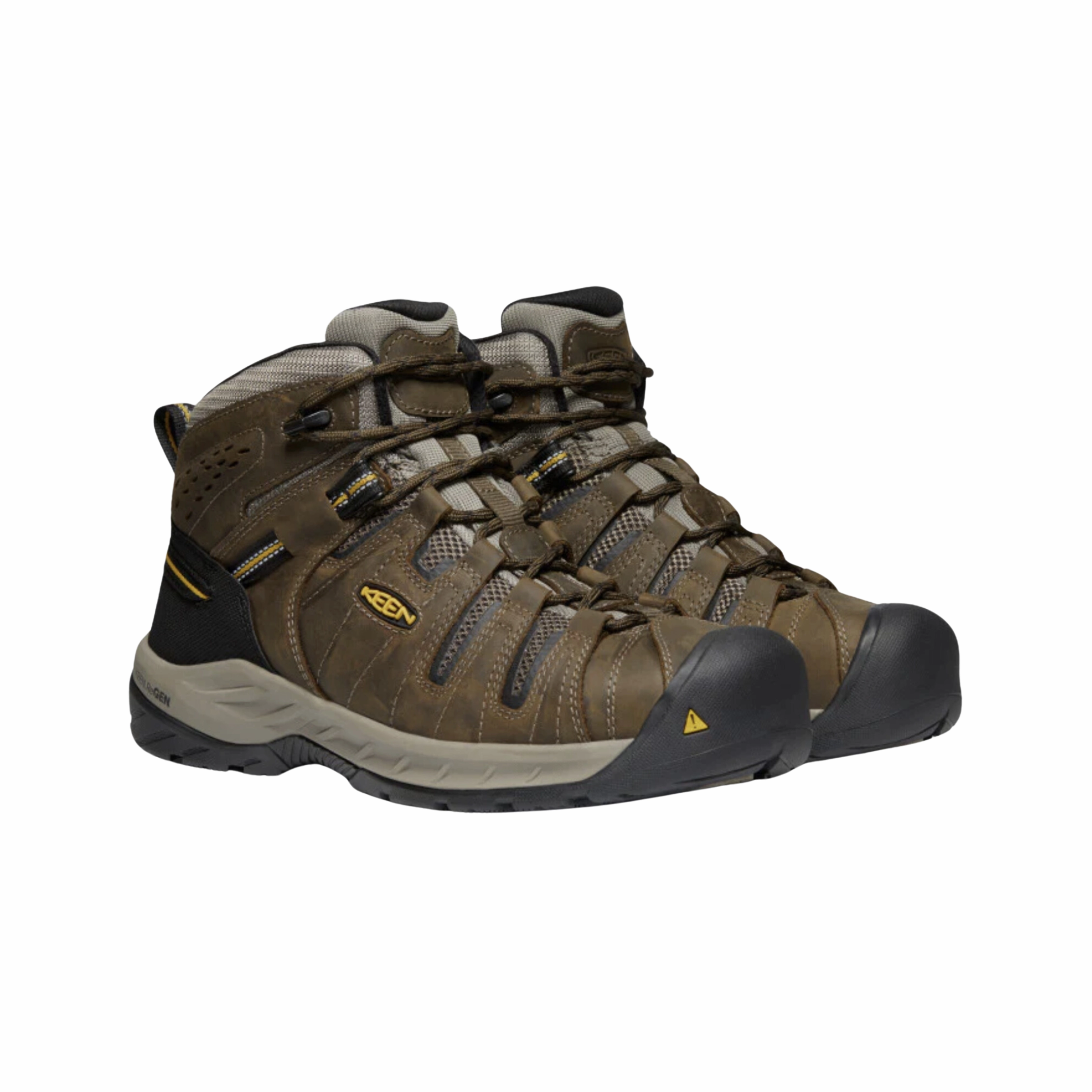 Men's Flint II Mid (Steel Toe) Boot - Cascade Brown/Gold Rod (Regular Width)