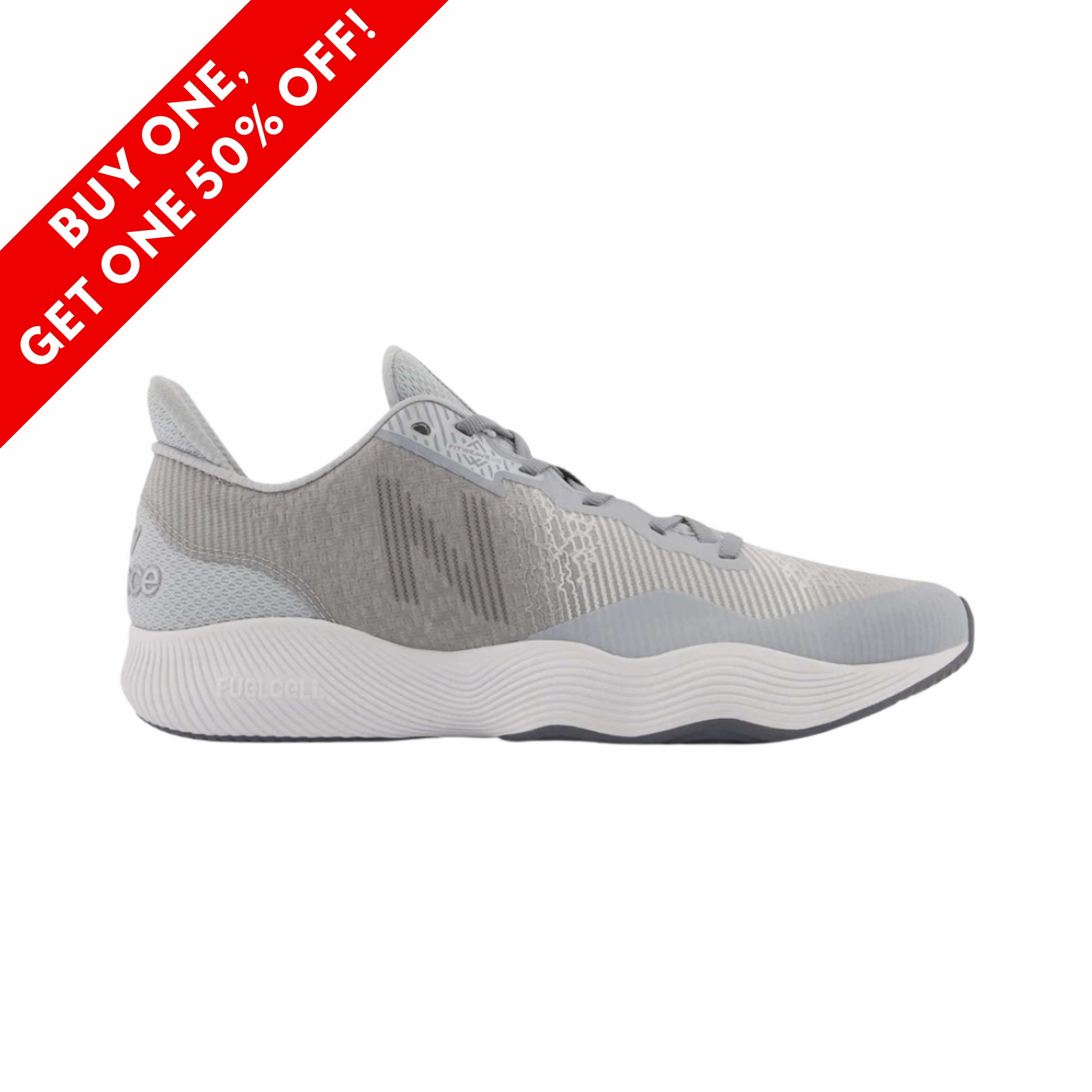 Men's FuelCell Shift TR - Steel with White and Serene Blue (D Width)