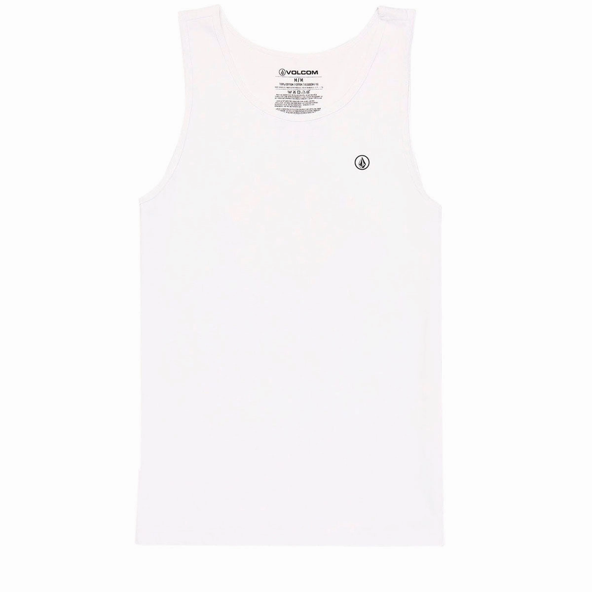 Men's Grooming Volcom Solid Heather Tank Top - White Toner