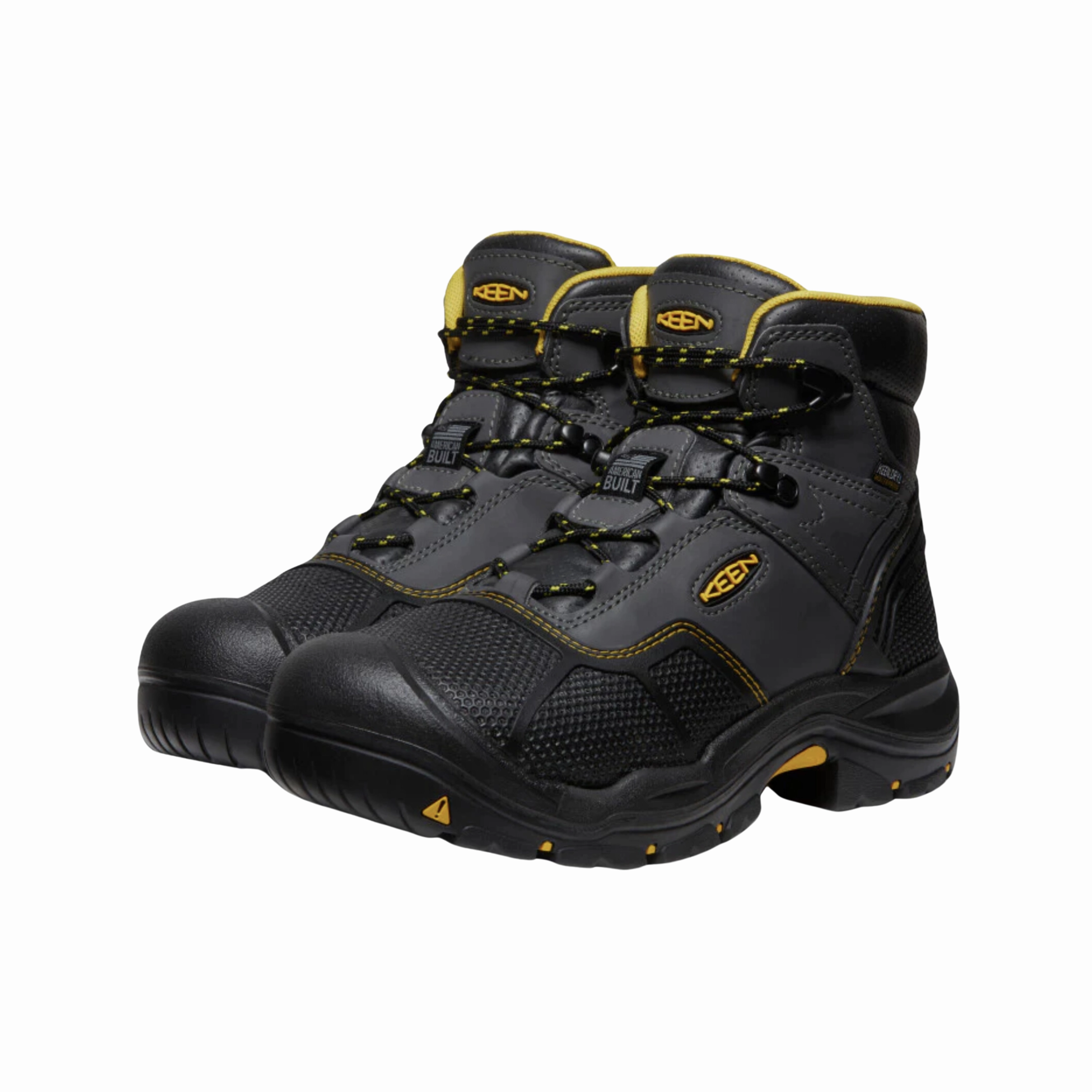Men's Logandale Mid Waterproof (Steel Toe) Boot - Raven/Black (Regular Width)