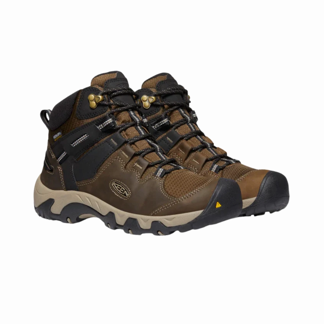 Men's Steens Waterproof Mid Boot - Canteen/Black (Regular Width)