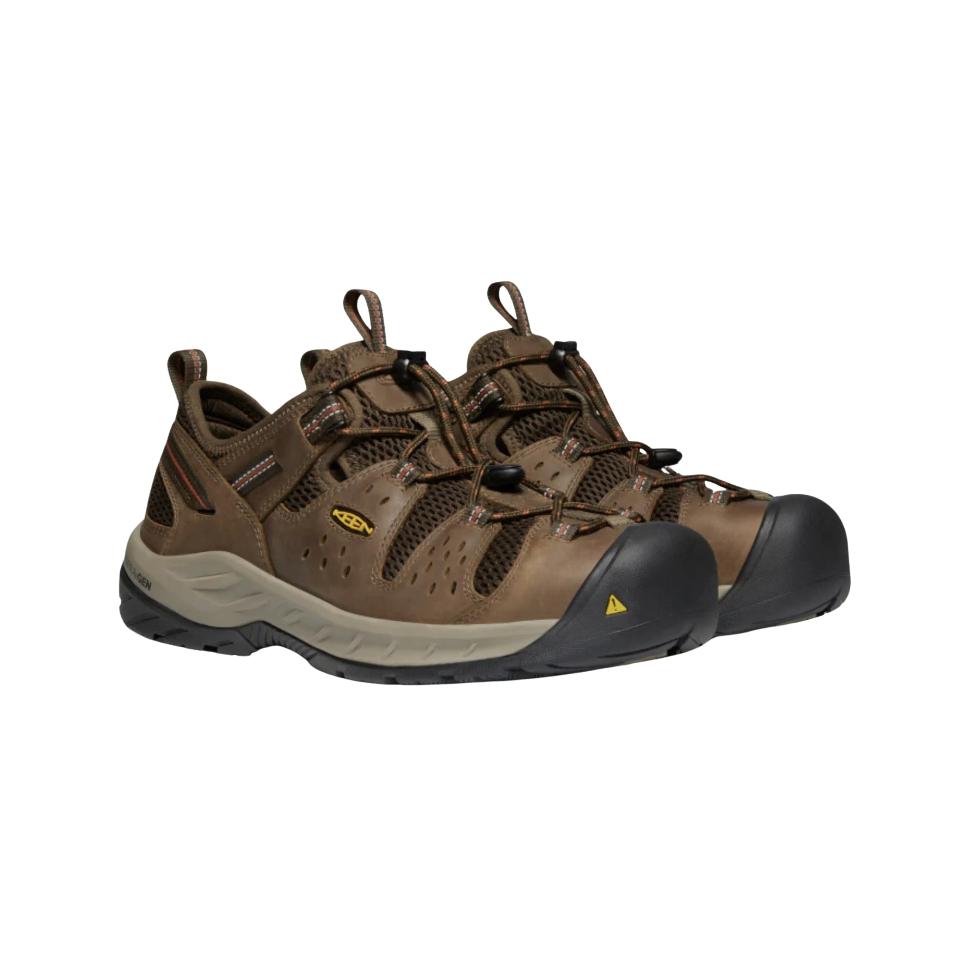 Men's Atlanta Cool II (Steel Toe) - Shitake/Rust (Regular Width)