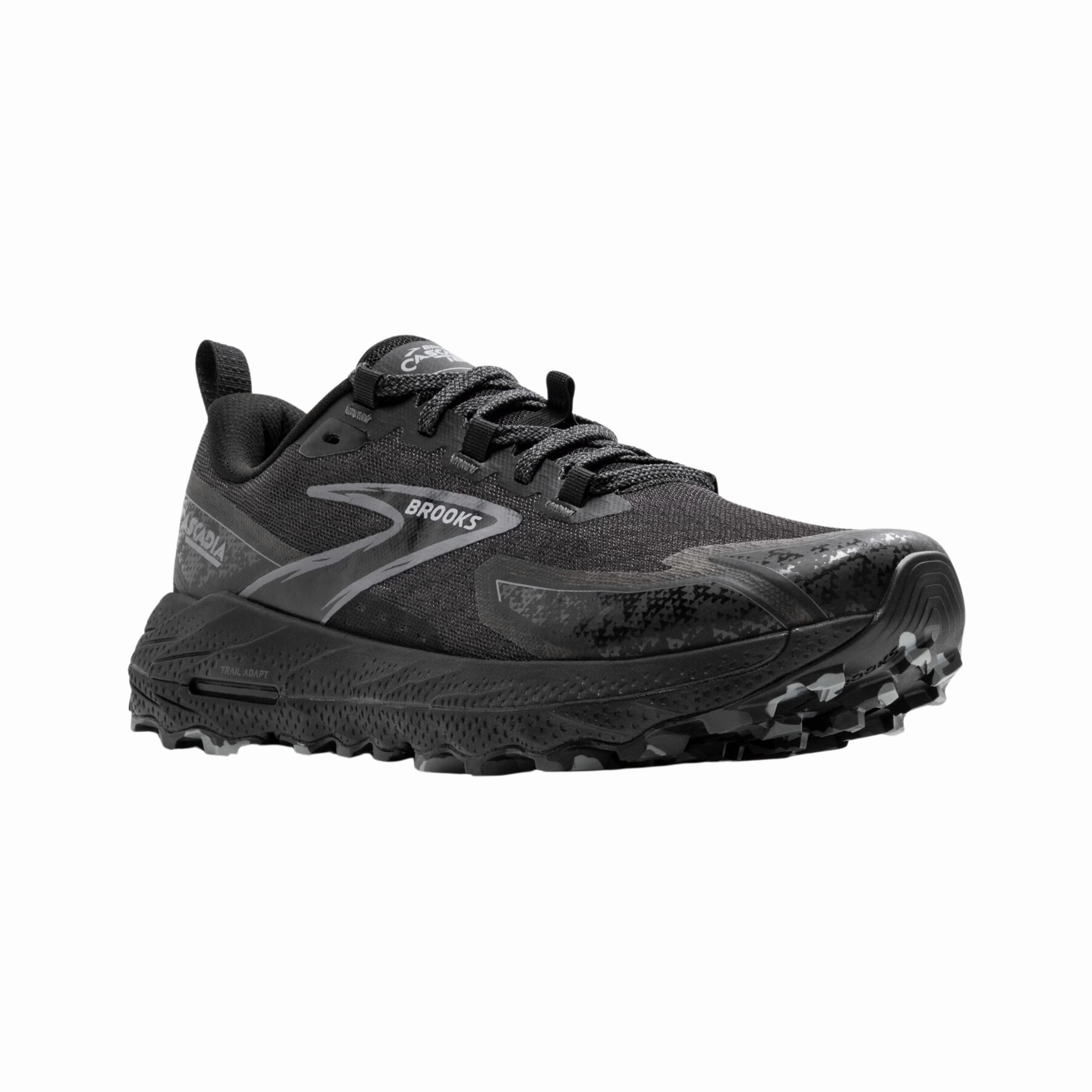 Mens Cascadia 18  Black/Blackened Pearl/Grey (D Width)