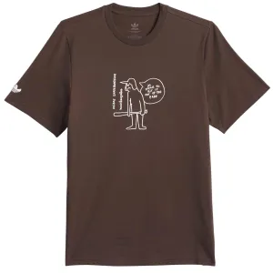 Merchandise Adidas Shmoo G 3 T-Shirt - Dark Brown/Core White Events