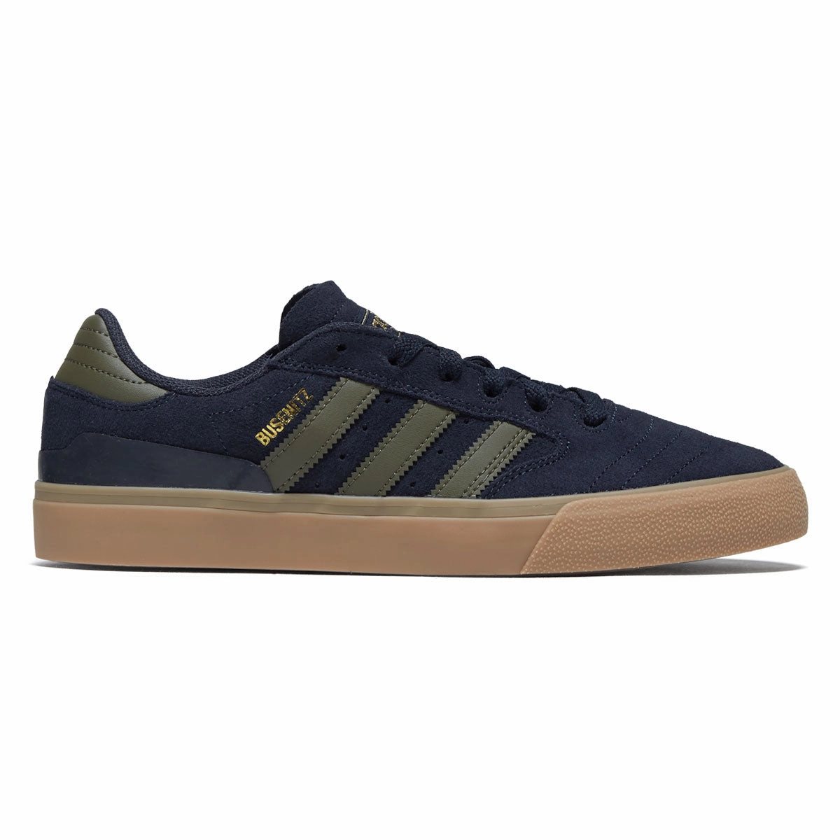 Merchandise Adidas Busenitz Vulc II Shoes - Legend Ink/Olive Strata/Gold Metallic Paper