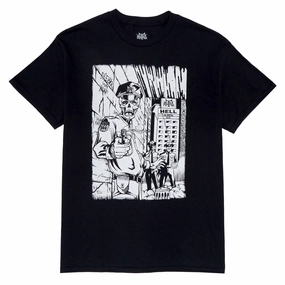 Metal Cop T-Shirt - Black Classic Styles Stationery