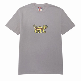 Metalwood Doggy T-Shirt - Taupe Cosplay Designer Brands