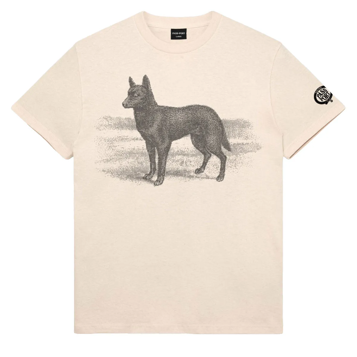 Model Kits Passport Kelpie T-Shirt - Natural Fashion Basics