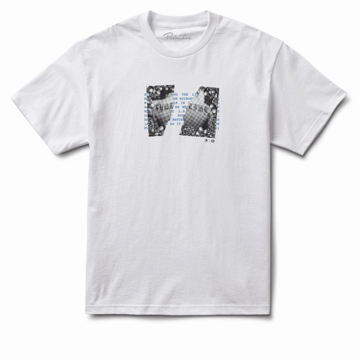 Model Kits Primitive x Sublime Rhythm T-Shirt - White Makeup Removers