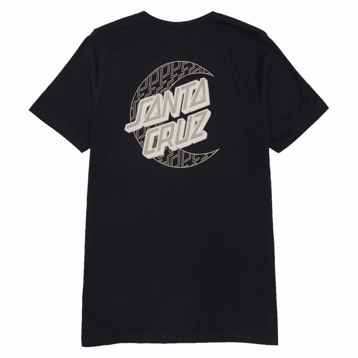 Model Kits Santa Cruz Womens Imprint Moon Dot Relaxed T-Shirt - Vintage Black Beverages