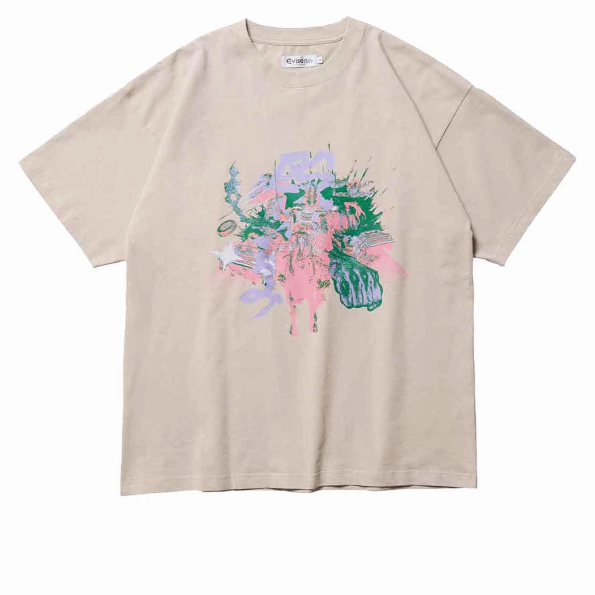 Modern Fashion Evisen Nagurikomi T-Shirt - Beige Razors