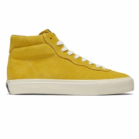 Modern Fashion Last Resort AB VM001 Suede Hi Shoes - Mustard Yellow/White Razors