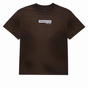 Modern Fashion Primitive x Sublime Dirty P T-Shirt - Brown Dish Soap