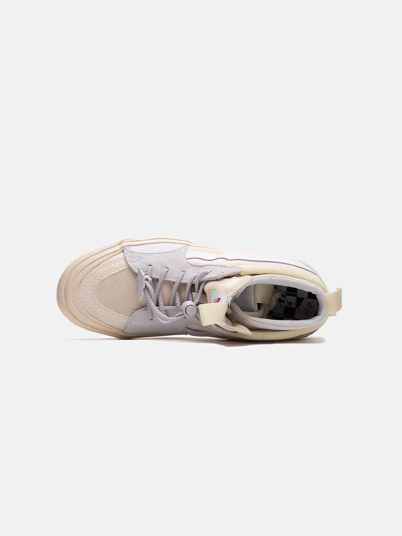 Modern Step Comfort Advisory Board Crystals x Vans SK8-Hi EXT - Ecru