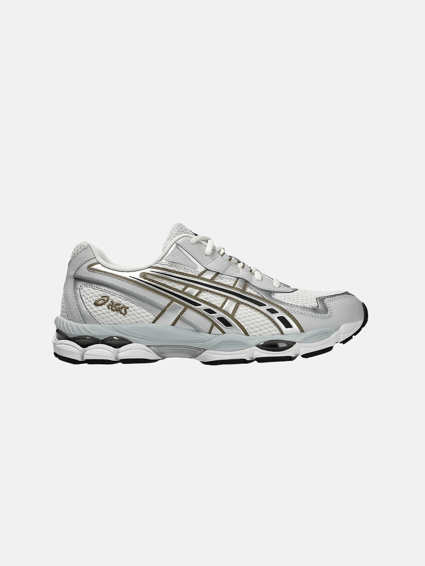 Gel-NYC 2055 "Cream Pure Silver" Break Step Superior Cushioning