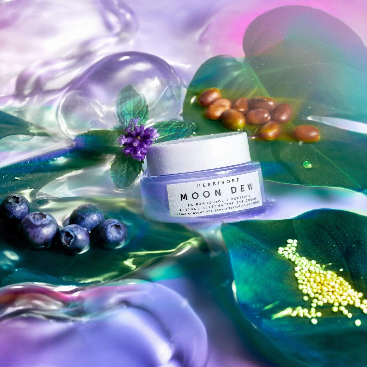 Moon Dew 1% Bakuchiol   Peptides Retinol Alternative Eye Cream