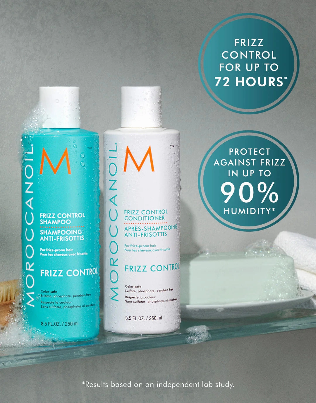 Moroccanoil Frizz Control Shampoo For frizz-prone hair