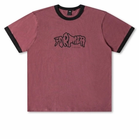 Motorcycle Gear Former Vanish Ringer T-Shirt - Plum Packaging Materials
