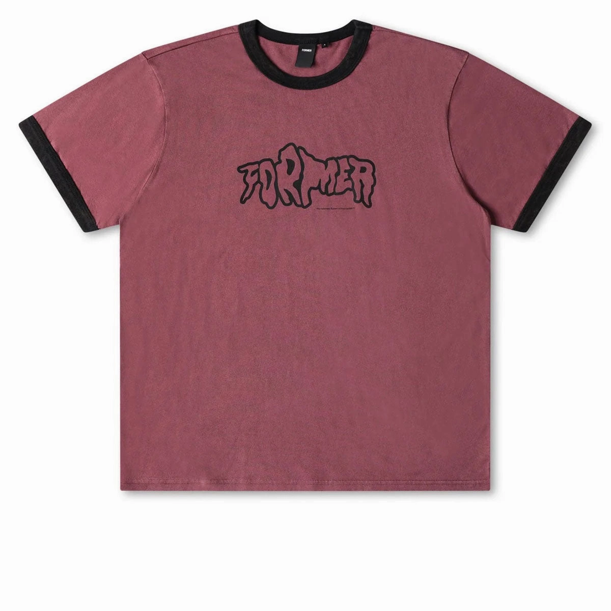 Motorcycle Gear Former Vanish Ringer T-Shirt - Plum Packaging Materials