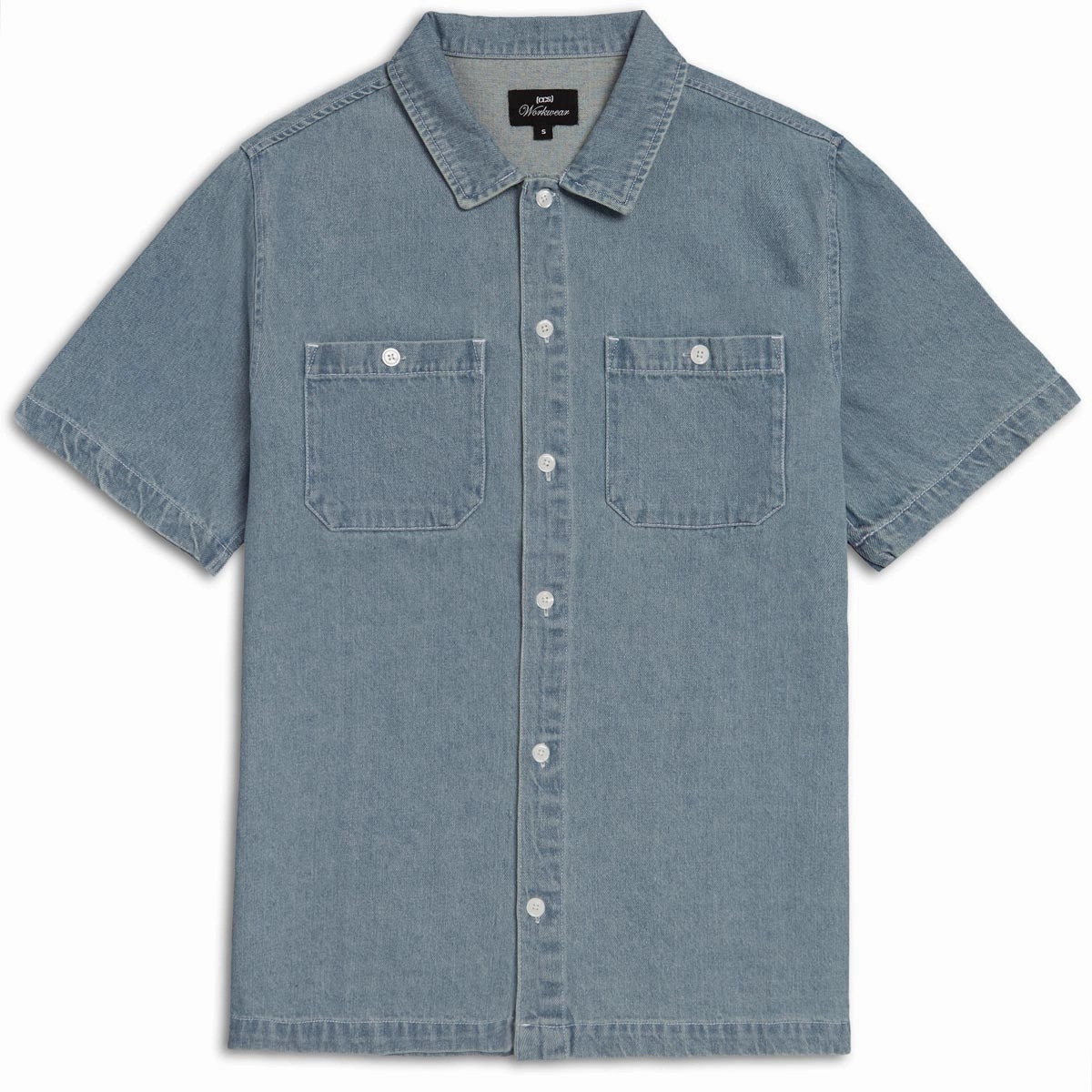 Movies CCS Heavy Denim Work Shirt - Light Blue Smartwatches