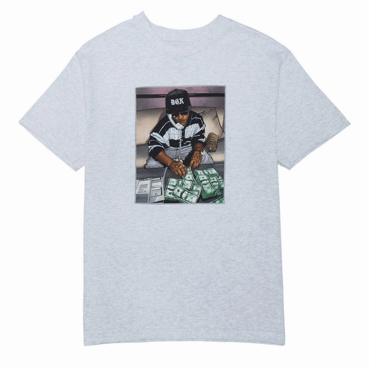 Movies DGK Countdown T-Shirt - Ash Tape