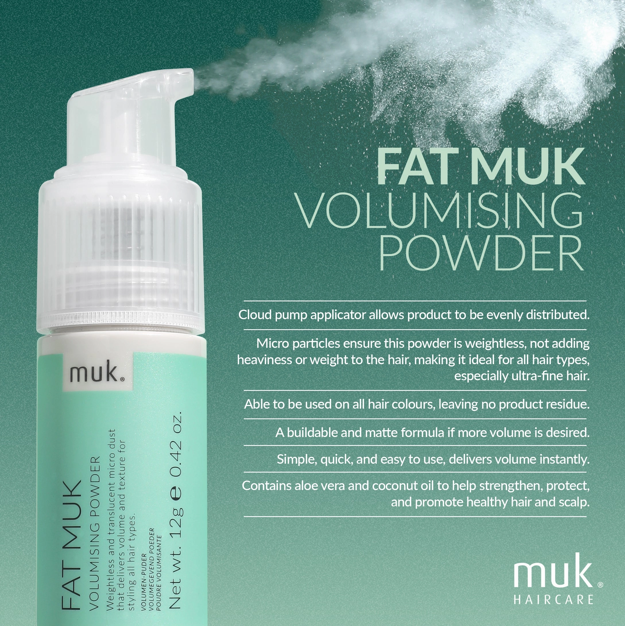 muk Fat muk Volumising Powder 12g