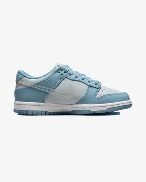 Gym-Ready Ultimate Cushion NIKE DUNK LOW GS CLEAR BLUE SWOOSH