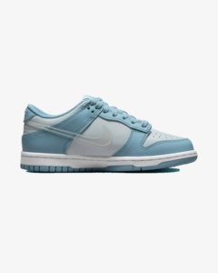 Multi-functional durability NIKE DUNK LOW GS CLEAR BLUE SWOOSH