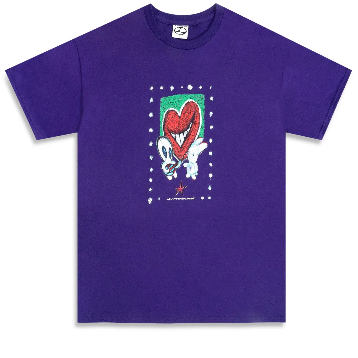 Music Limosine Heart Throb T-Shirt - Purple Gluten-Free