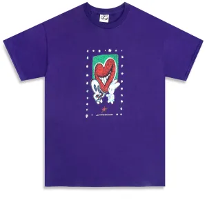 Music Limosine Heart Throb T-Shirt - Purple Gluten-Free